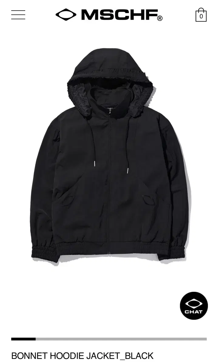 (구해요) 미스치프[mschf] BONNET HOODIE JACKET